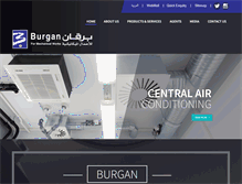 Tablet Screenshot of burganco.com